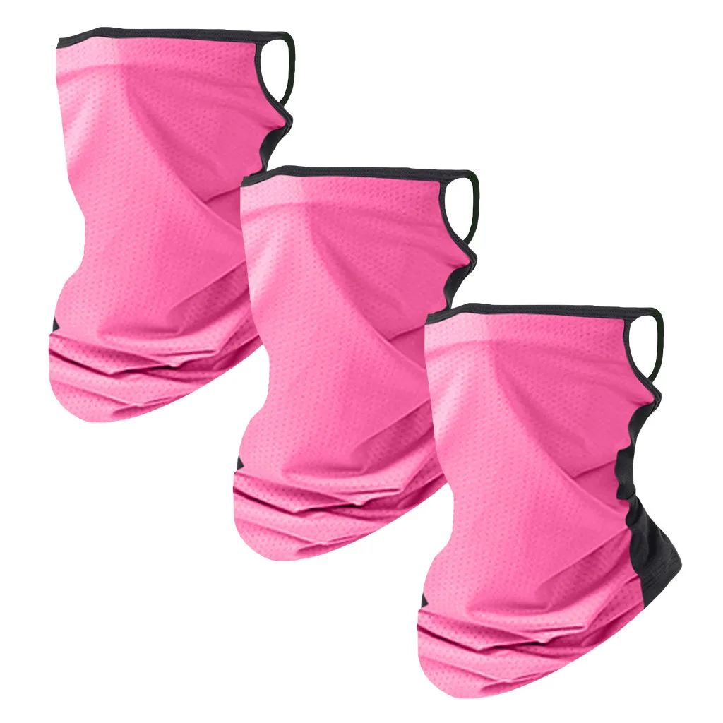 

Outdoor Print Seamless Magic Scarf Ear Hook Sports Scarf Neck Tube Face Dust Riding Bandana UV Protection Neck Gaiter Scarf