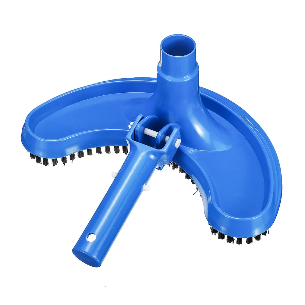 

Swimming Pool Suction Vacuum Head Brush Cleaner Half Moon Flexible Swimming Pool Curved Suction Head Cleaning Tool Pool Suction