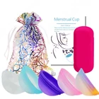 5 шт. Новый copa Менструальный многоразовый диск плоский дизайн Сверхтонкий стерилизующий силиконовый Менструальный диск тампонпрокладка альтернативный