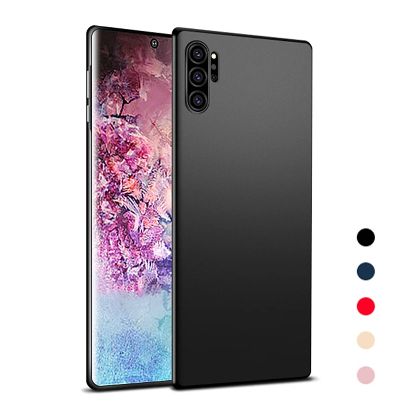 S10 5G Ультратонкий чехол для Samsung Galaxy Note 20 Ультра S20 S21 S8 S9 плюс Жесткий PC матовый 10 Plus