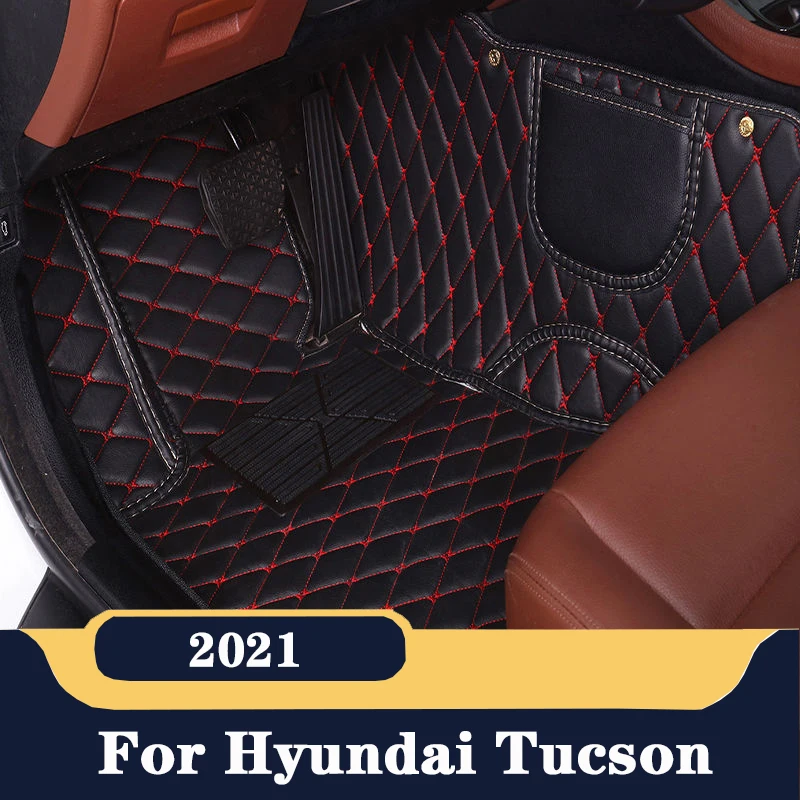 Автомобильный напольный коврик для Hyundai Tucson 2021 автомобильные напольные коврики