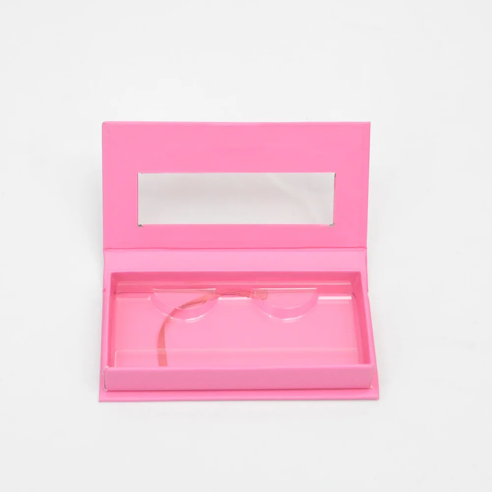 

Wholesale Eyelash Packaging Box Lash Boxes Package Custom Magnetic Red 25mm False Eyelashes Makeup Storage Case bulk Vendors