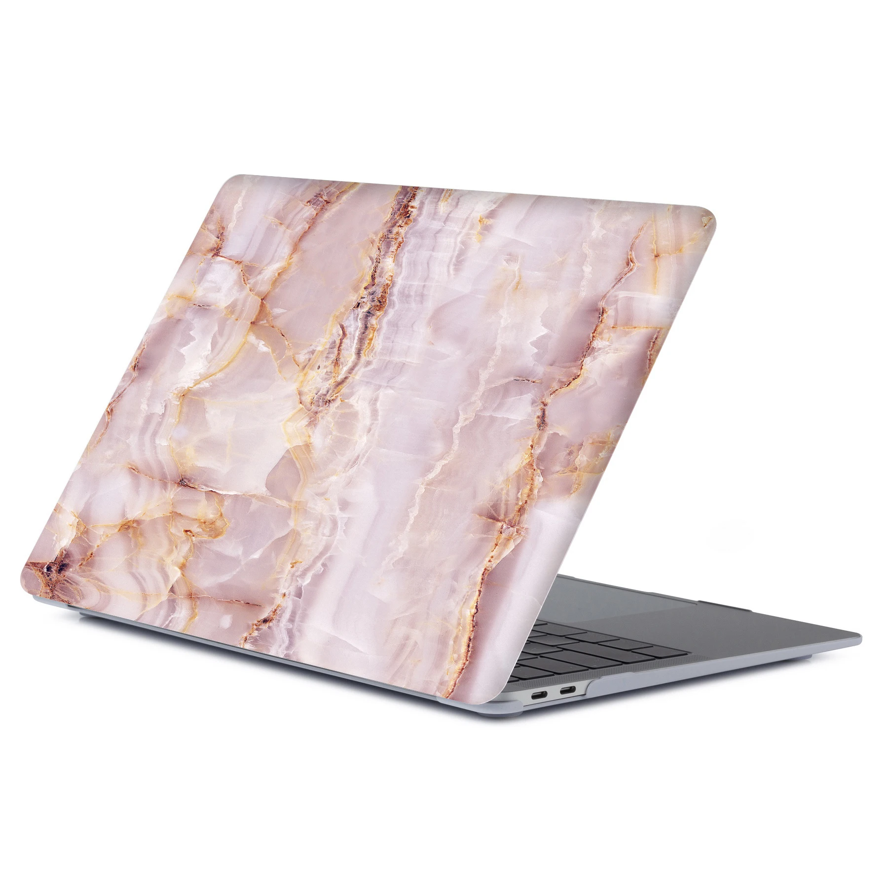 Мраморный Жесткий Чехол для ноутбука Macbook Touch ID Air 13 Pro retina 12 13 15 сенсорный экран для Macbook Air 13+ чехол для клавиатуры