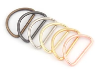 38mm rose gold d ring slide adjustable buckles loop metal belt strap buckles bag clasp purse handbag hardware dog collar supply