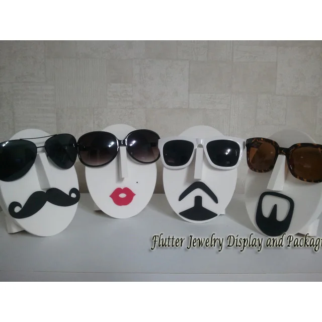 Модный держатель для солнцезащитных очков из ЭВА в Корейском стиле демонстрация