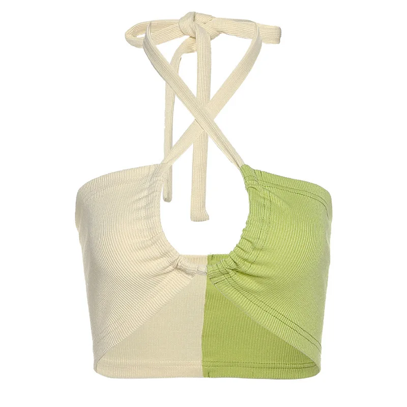 

Women Tank Tops Streetwear Push Up Cropped Top for Female Lounge Solid Color Casual Sexy Lingerie Camiseta blusa Camisole Camis