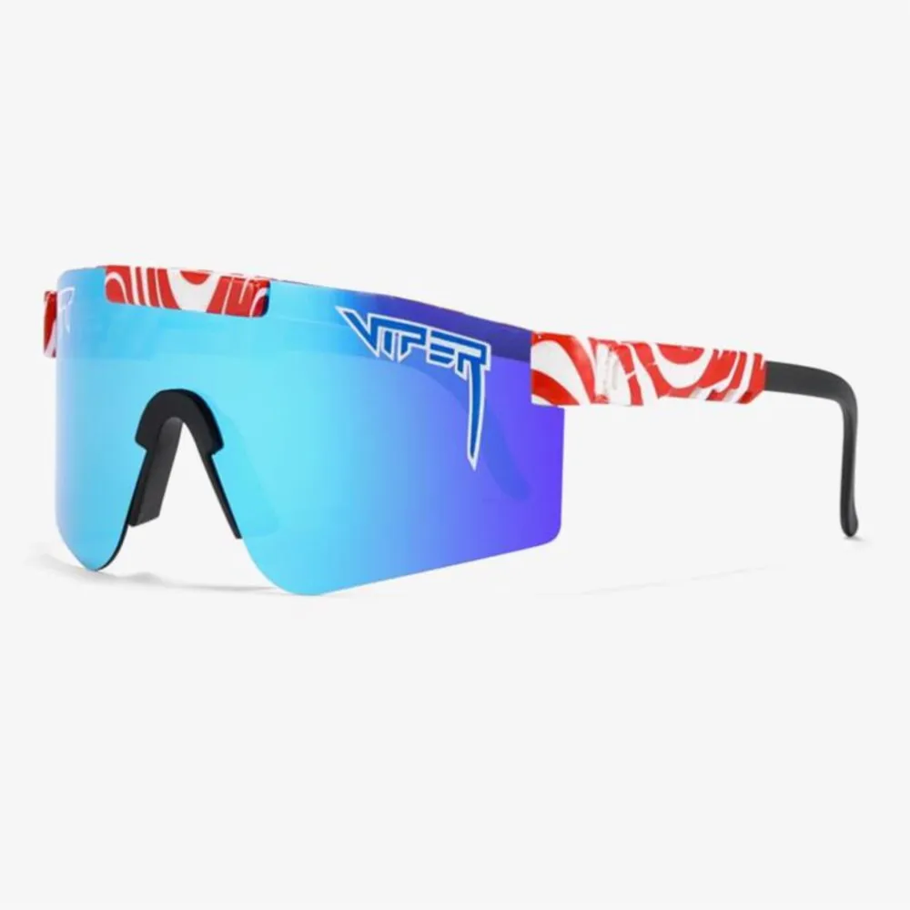 

PIT VIPER Cycling Glasses UV400 Outdoor Polarized Sports Eyewear Fashion Bike Bicycle Sunglasses Mtb Goggles with Case