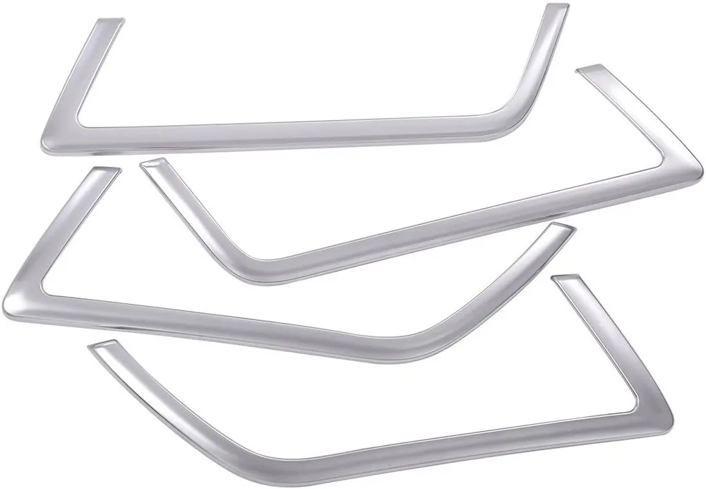Car Interior Door Decoration Strips Trim For Land Rover Discovery 5 2017 ABS Matte Chrome Accessories Styling 4Pcs/set | Автомобили и