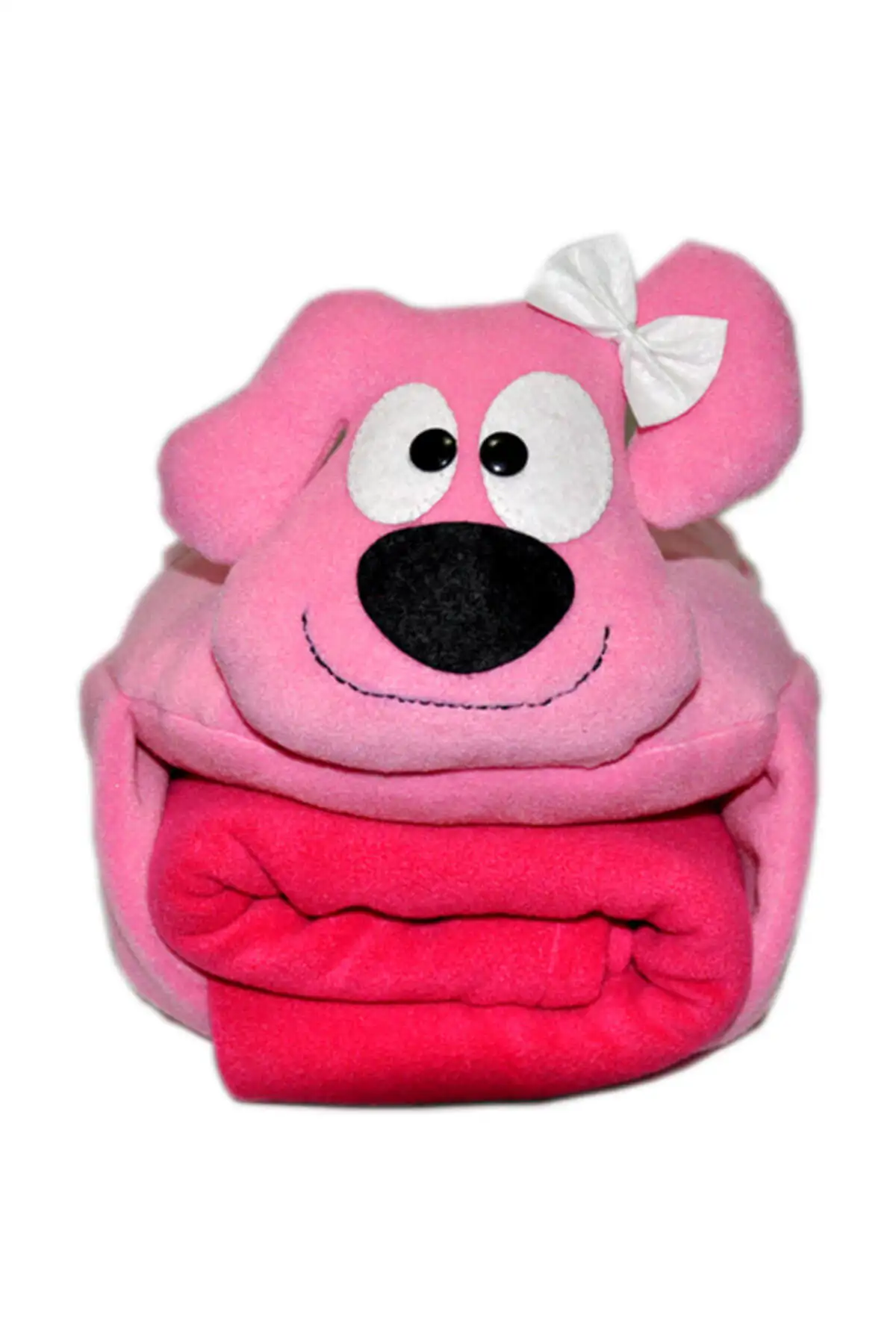 Pink Dog Blanket Pack White Baby & Kids Blanket Home Textile Textile & Furniture