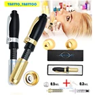 Высокое давление гиалуроновая ручка 2 в 1 губ наполнитель инжектор неинвазивный небулайзер 0,3 мл и 0,5 мл против морщин лифтинг шприц иглы