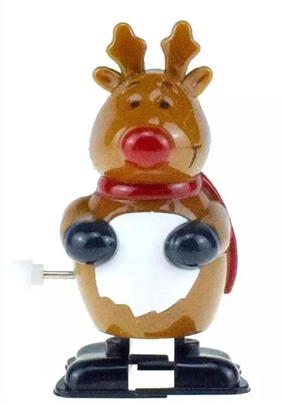 Рождественский Декор подарок забавные игрушки детские рождественские часы