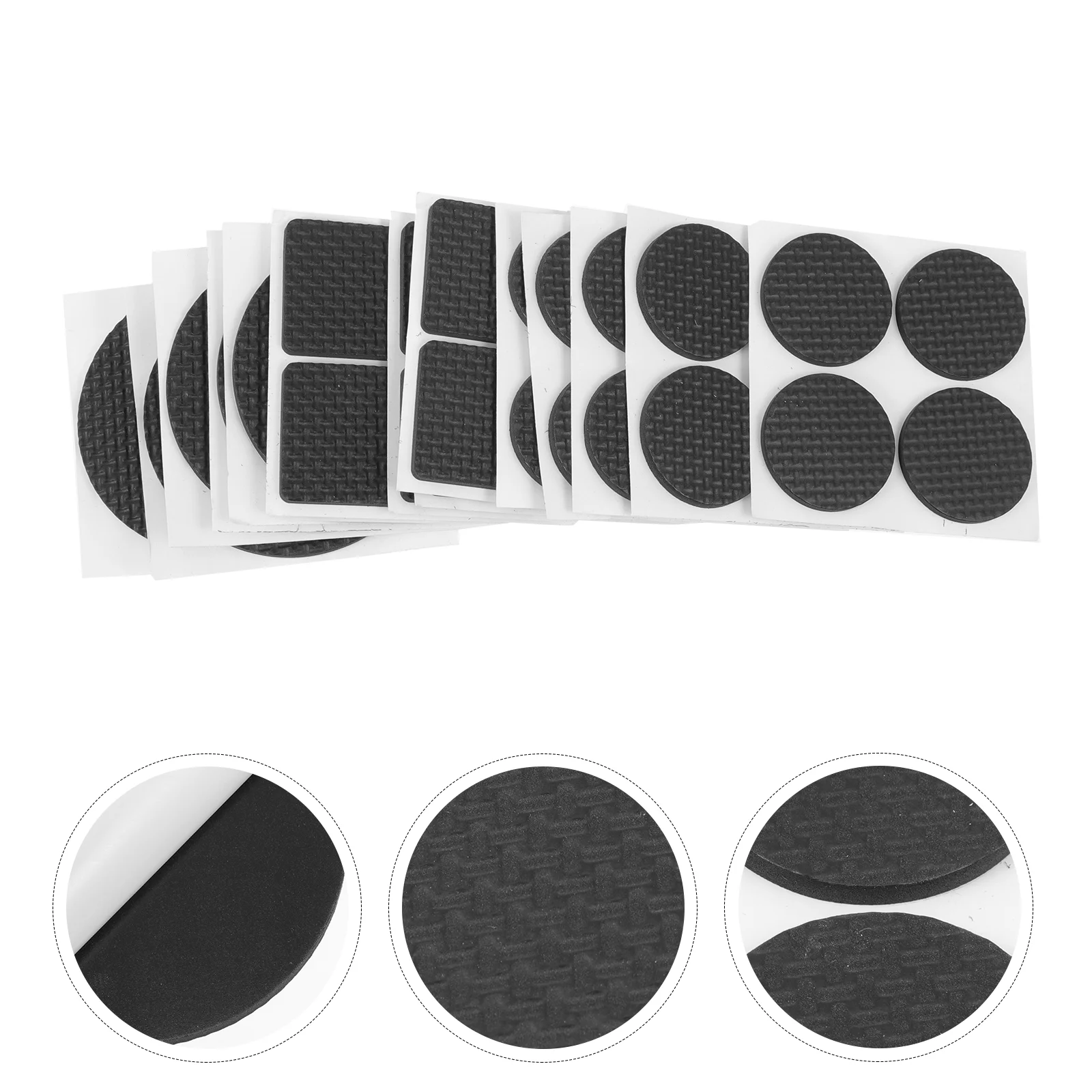 

45pcs Practical Chair Leg Pads Mute Anti-slip Chair Cushion Table Feet Protectors