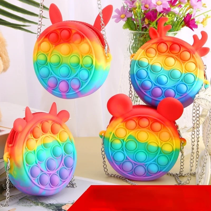 

Поп-это игрушки большого размера для пальцев пузырьковая подвеска новая сумка горячие попки декомпрессионная детская антистрессовая поп и...