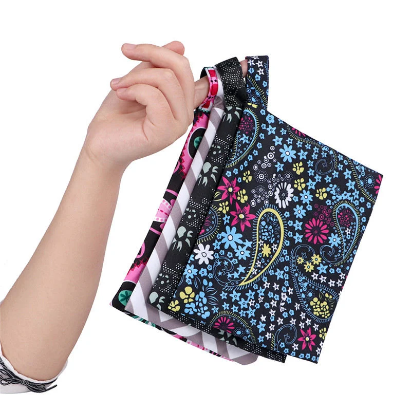 3 шт. Водонепроницаемый застежкой молнией мешок мокрой менструальные тетей