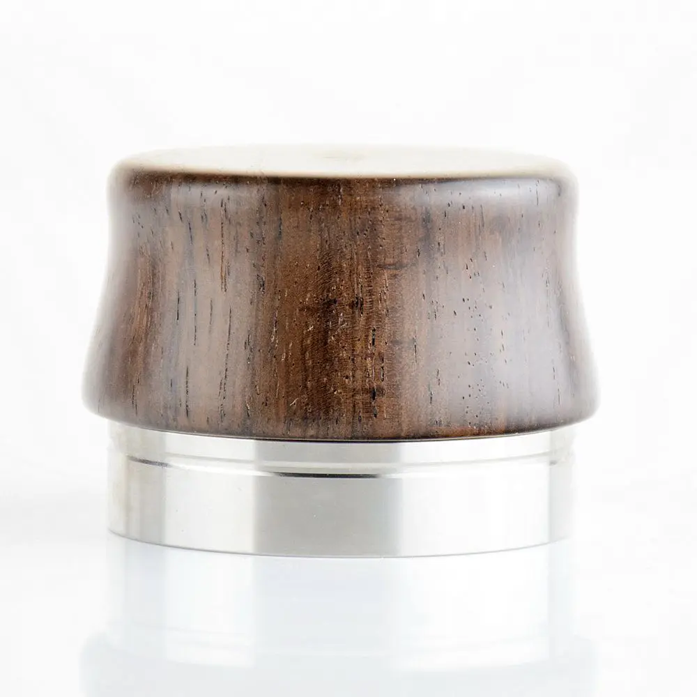 Молоток с деревянной ручкой и плоским основанием для темпера кофе из нержавеющей