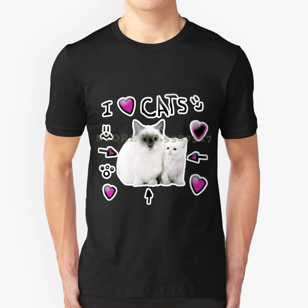 Denis Daily I Love Cats Cool Design Trendy T-Shirt Tee Denis Daily Cats I Love Cats Kids Children Youtube Youtuber
