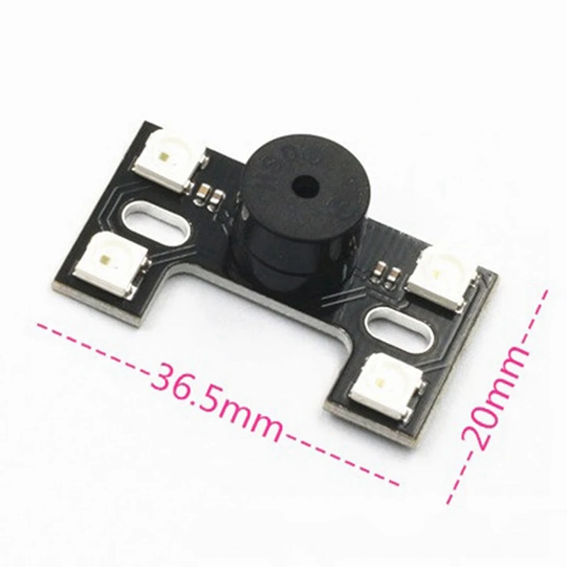 WS2812B LED + 5V Active Buzzer for NAZE32 CC3D F3 F4 Flight Controller FPV Racing Drone RC Quadcopter Parts | Электроника