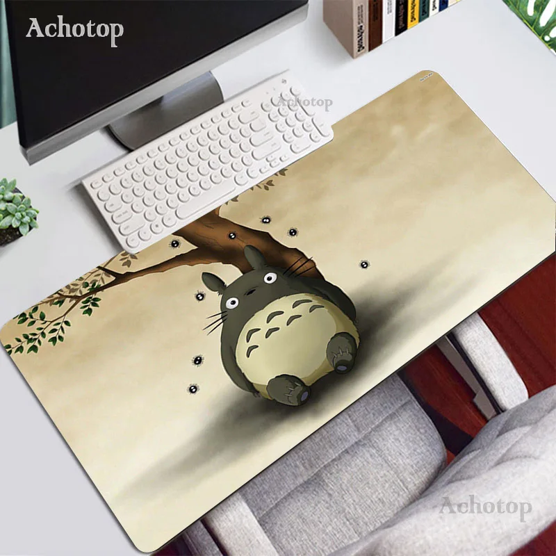 my neighbor totoro laptop gaming mice mouse pad cute gaming mousepad large keyboard for computers deak mat 700x300 for cs go free global shipping