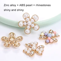 xichuan new products pearls for crafts ornaments alloy accessories jewelry diy clothing handcraft shoe jewelry bead rhinestones