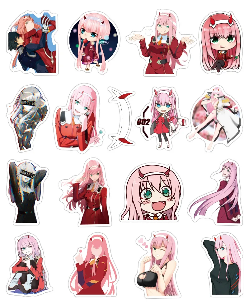 50 шт./компл. аниме дорогой в Фране наклейки аксессуары для косплея реквизит ПВХ