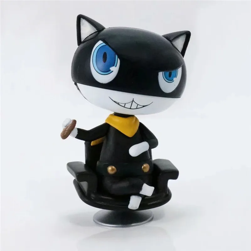 10 см P5 Persona 5 Morgana ПВХ фигурка модель игрушки Аниме черная кошка фигурки Куклы