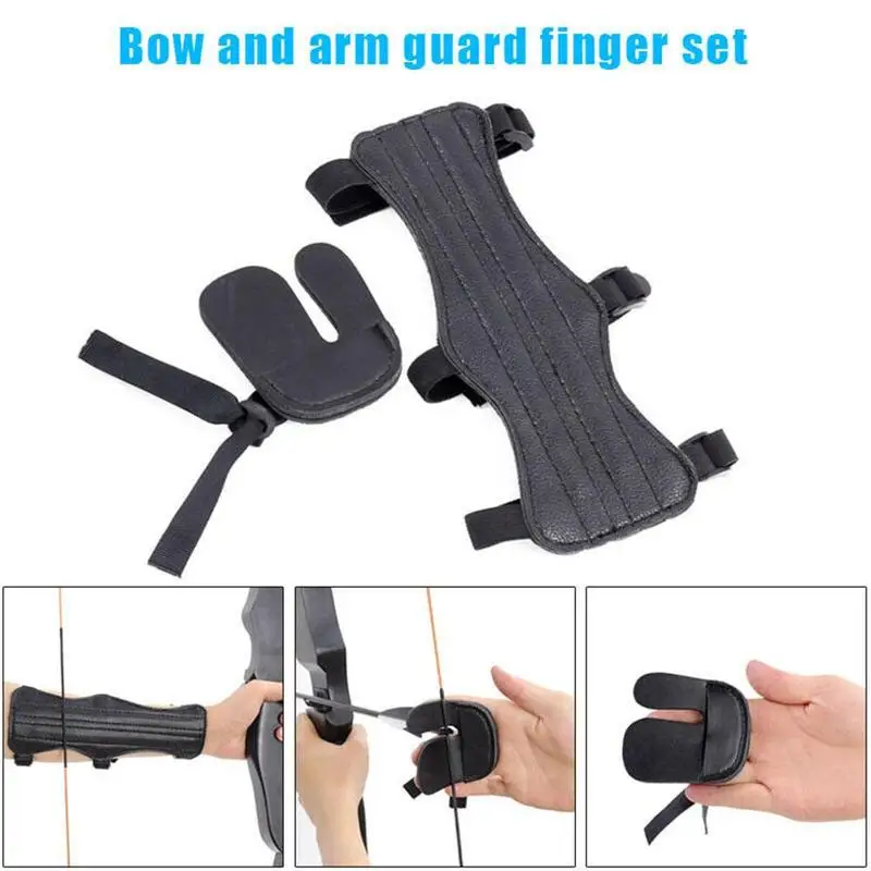 Защита рук и пальцев для стрельбы из лука защита традиционного изогнутого
