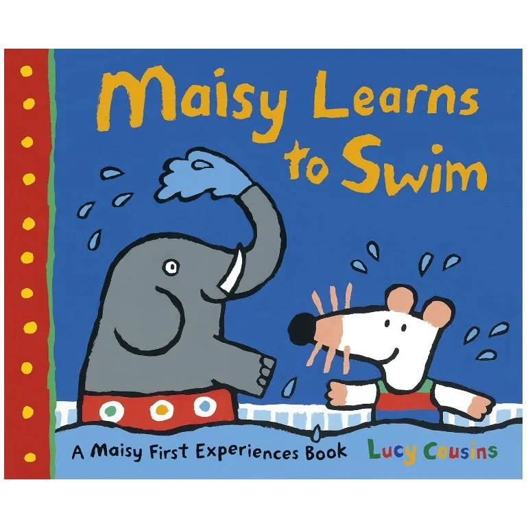 

Maisy учится плавать, первый опыт, книга с изображениями на английском языке, Детские Обучающие игрушки на английском языке для детей