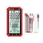 620A ЖК-дисплей цифровой Смарт мультиметр-Транзистор тестер 6000 отсчетов True RMS Авто Электрические постоянной ёмкости, универсальный Конденсатор измеритель температуры сопротивление