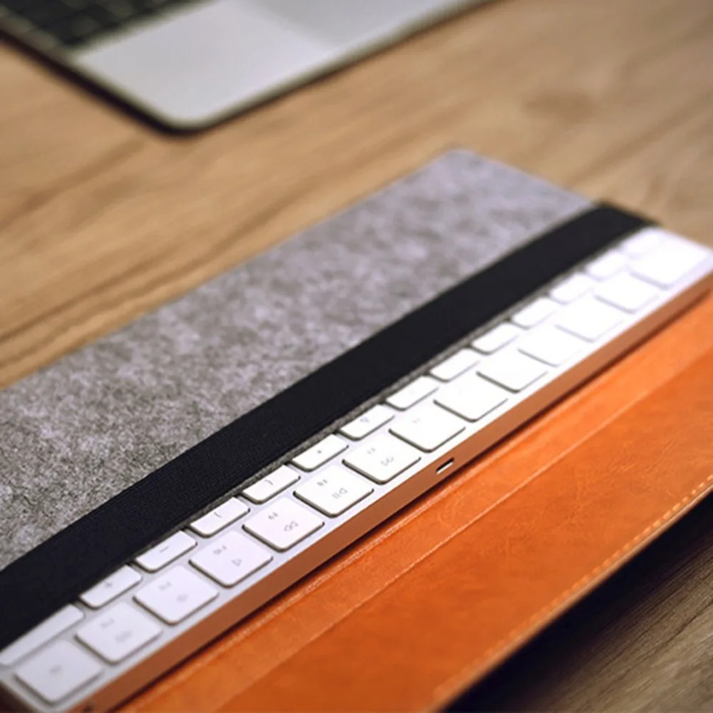 

Protective Storage Case Shell Bag For Magic Trackpad Felt Pouch Soft Sleeve For Magic Keyboard