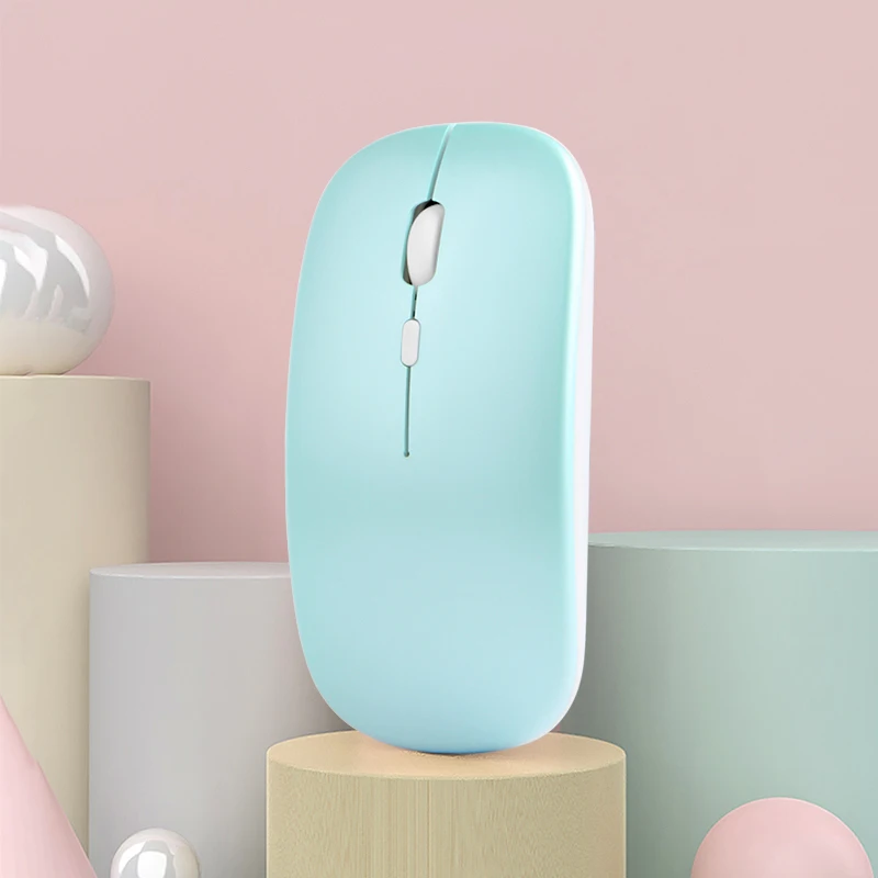 Перезаряжаемые Беспроводной синезубая мышь для ноутбука MacBook Air Pro компьютерная