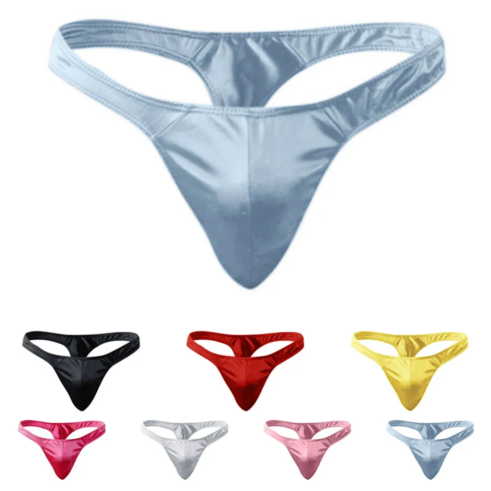 

2021 New Fashion Men Sexy Height Quality Underwear Nylon Stain Comfortable Breanthable Low Waist Underpant Thongs Briefs