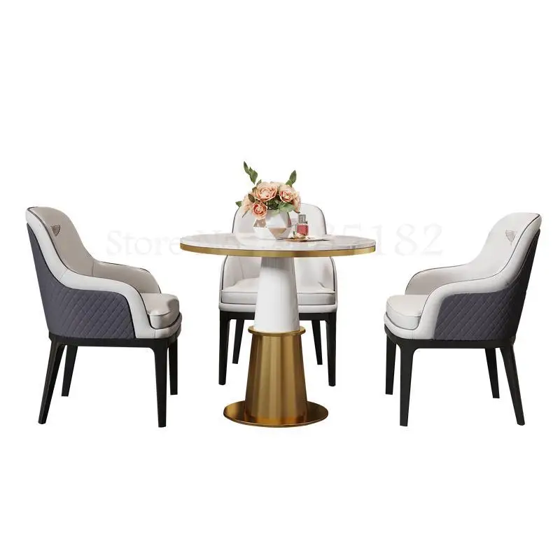 Обеденный стул в скандинавском стиле светильник роскошный пост-современный