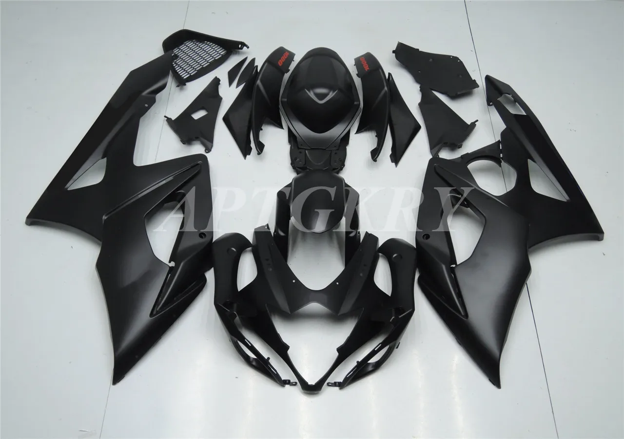 

New ABS Plastic Shell Motorcycle Fairing kit Fit For Suzuki GSXR1000 2005 2006 05 06 Bodywork Set Custom Black Matte