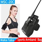 Новый Abbree MSC-20C мульти-Функция двухстороннее радио держатель чехол для Yaesu TYT baofeng UV-5R UV-82 BF-888S