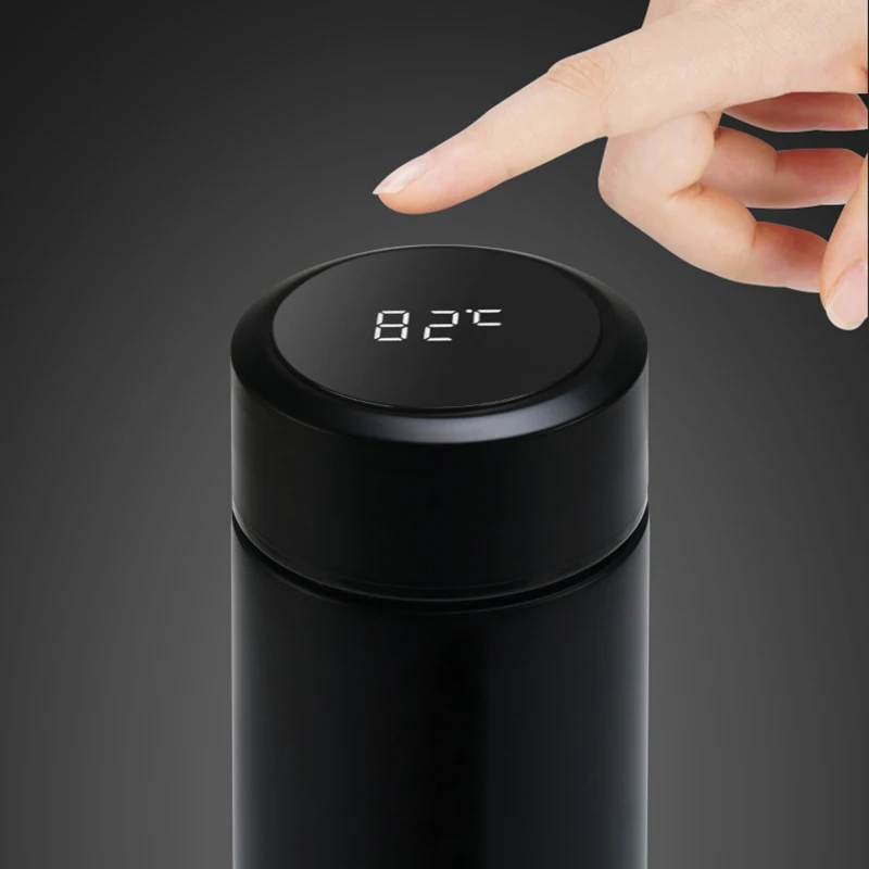 

Thermos Tea Stainless Flasks Thermal 304Stainless Bottle Smart Travel Touch Screen Mug LCD Fashion Display Temperature