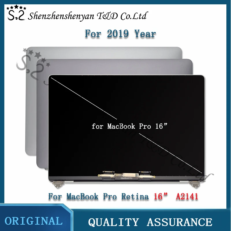 Оригинальный Новый 2019 год A2141 ЖК-дисплей в сборе для Macbook Pro Retina 16 дюймов