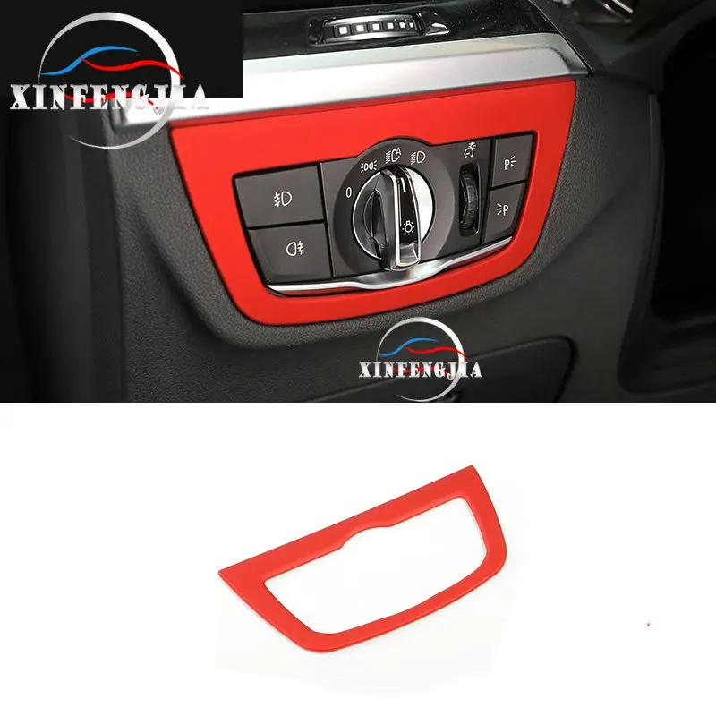 

Красная Центральная головка для BMW X3 X4 G01 G02 18-19 кнопки управления освесветильник