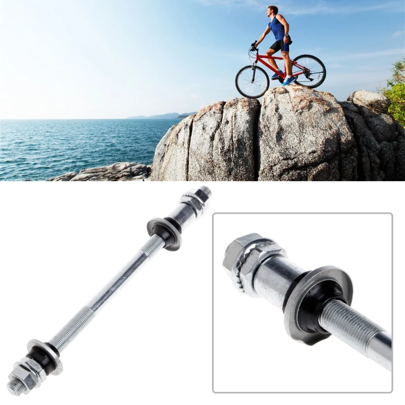 

Bicycle Solid Variable Speed Rear Axle Bicycle Rear Axle Hub Replacement Repair Parts For Mountain Road Bike Cycling #20/25W