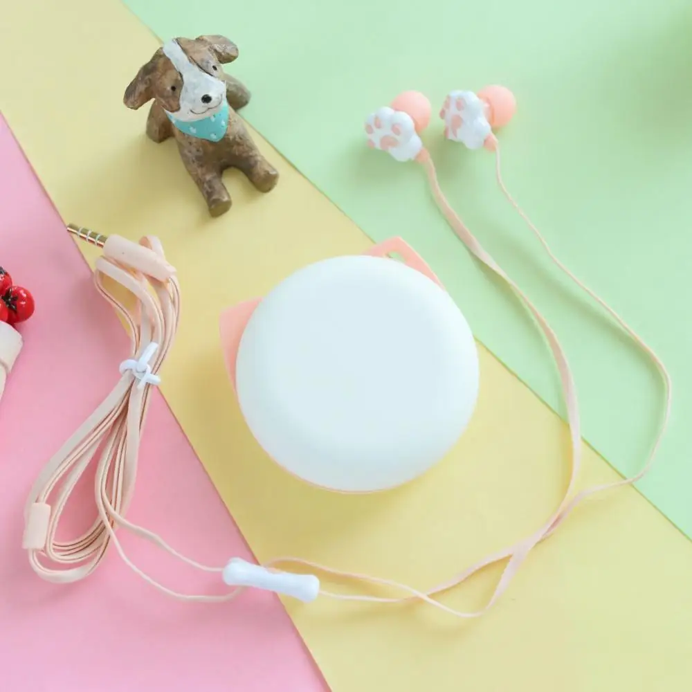 

Aygo Cartoon Cute Cat Claw In-Ear Headphones For Xiaomi Earphones For Phone Bass Headset Wired Earphone Earbuds ​Mic for Samsung