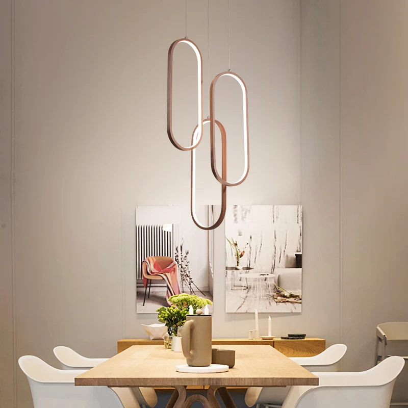 Современные светодиодные подвесные светильники TRAZOS для столовой бара кухни