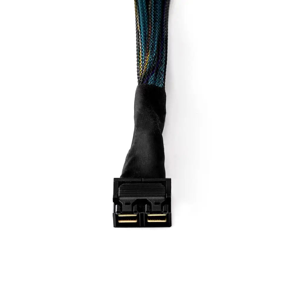 Бесплатная доставка PCIe 12 г Внутренний HD мини-SAS SFF-8643 8I для 4I * 2 внутренних |