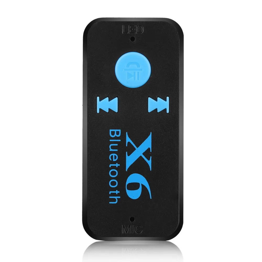 GIAUSA X6 Универсальный Bluetooth приемник V4.1 Поддержка TF карты Handfree вызов музыкальный плеер телефон автомобиль AUX вход/выход MP3 музыкальный плеер