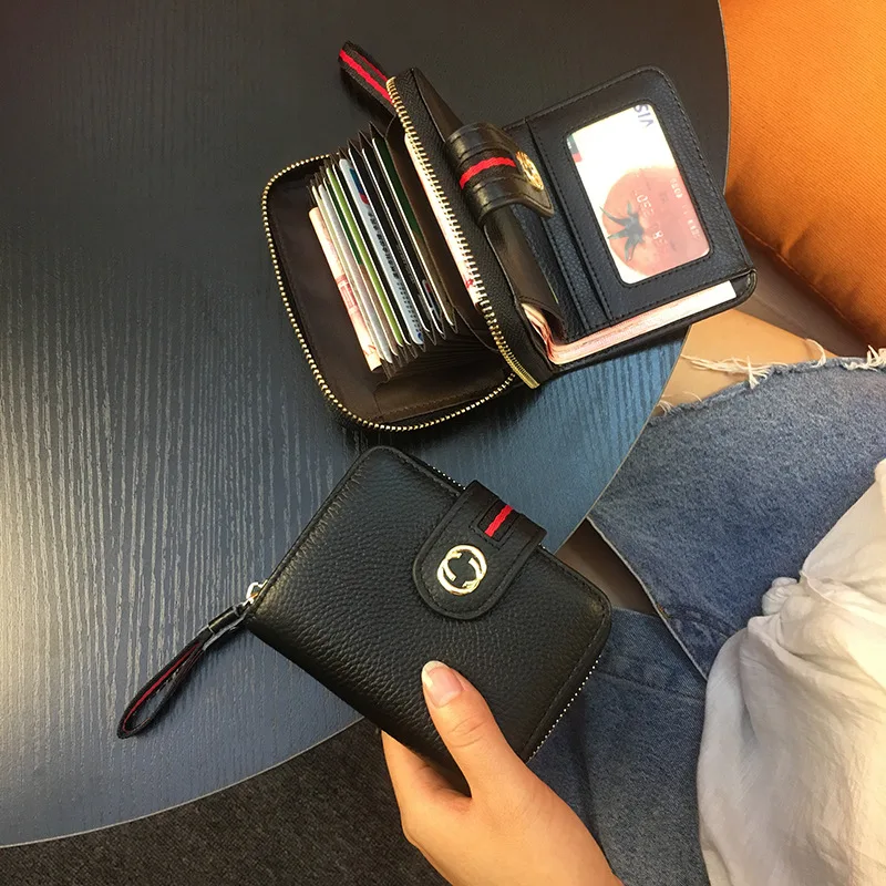 

Кошелек, клатч, сумочка с ремешком на руку, сумочка-органайзер, Роскошный дизайнерский женский и мужской кошелек 2021, модные милые кожаные су...