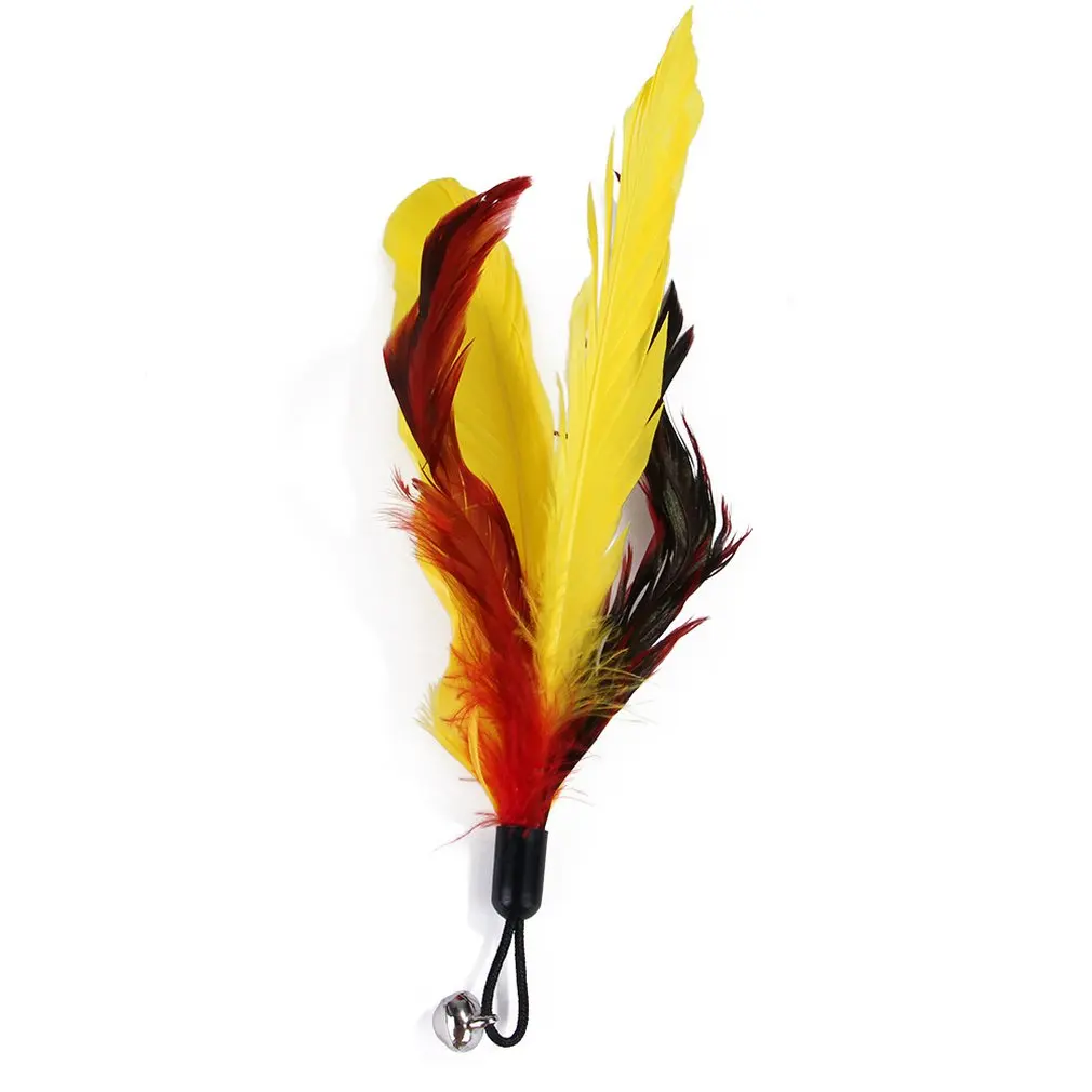 Сменный Набор игрушек с кошачьими перьями 11 шт. палочка-Дразнилка игрушка для