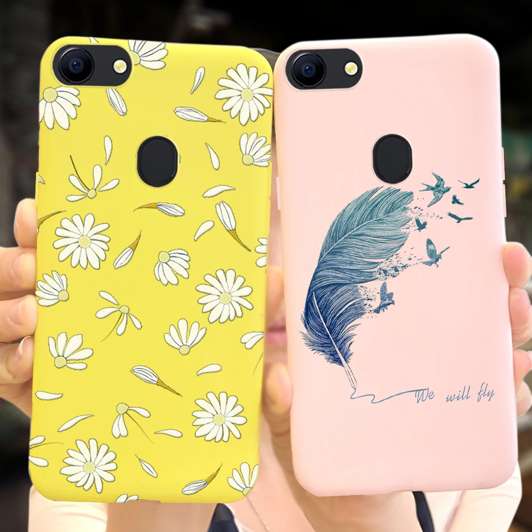 Чехол для OPPO F5 мягкий чехол из ТПУ с цветочным динозавром Oppo Youth F 5 силиконовая