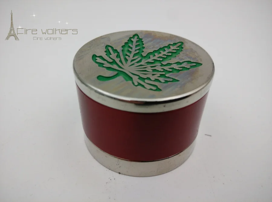 Новинка 1 шт. (диаметр 4 2 см) 3 слойная металлическая мельница для трав табака