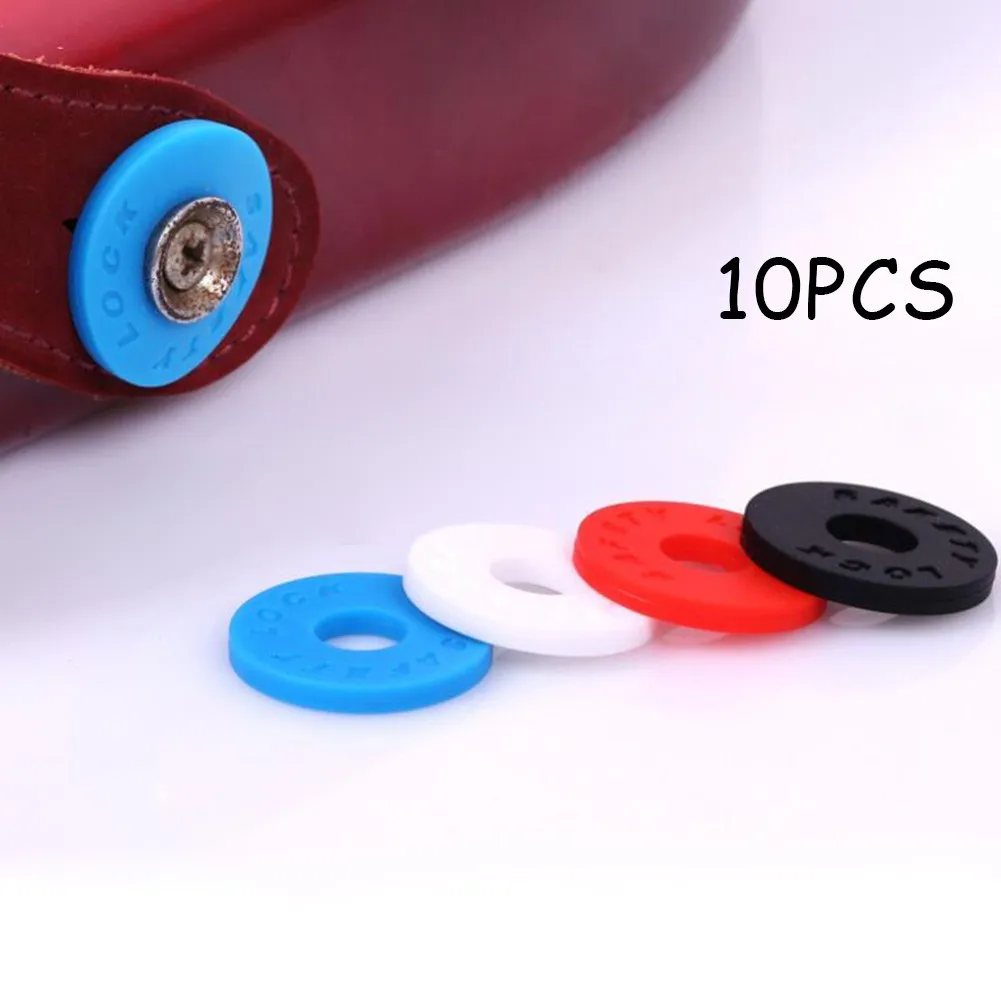

Locks Washers Pads Rubber Washers 10pcs Blocks Guitar Accessories Brand New