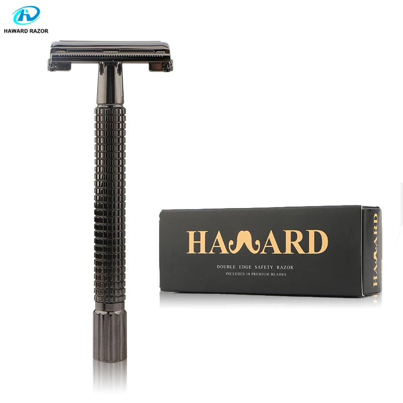 HAWARD Safety Бритва для мужчин ручная бритва с двойными краями Классическая бабочками
