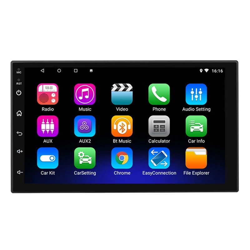 7 дюймов Универсальный Android 8 1 автомобиль MP5 мультимедийный плеер радио WI-FI Bluetooth 4