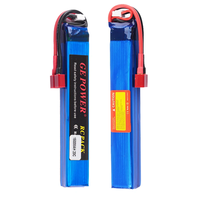 Аккумуляторная батарея GE Power 2S 3S 7 4 В 11 1 мАч 20C RC Lipo T / SM /XT30 для электрического
